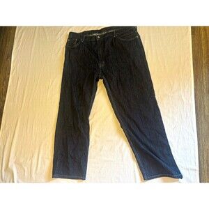 Levi's 559 Men's Jeans 46x32 Relaxed Straight Fit Dark Wash Indigo Denim